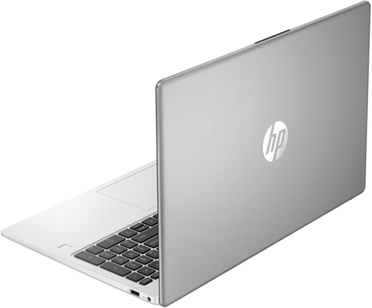 ⁦HP Laptop | 15.6 Inch FHD Display | Intel Core i7-1355U | 16 GB DDR4 RAM | 512 GB SSD | Intel Iris Xe | Windows 11 Pro | QWERTZ Keyboard | Natural Silver | Office 2024 | Wireless Mouse & NBP Bag⁩ - الصورة ⁦6⁩