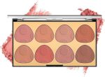 SYOSI 8 Colors Pearl Light Slightly Drunk Powder Blusher Powder Brighten Matte Powder Blusher Plate