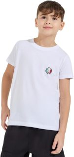 Styli Boys Basic T-Shirt With Badge Detail
