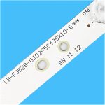 ⁦XSGZFC 840MM LED TV 10 Lamp for Phi/lip.s 43"TV 43PFT4131 43PFS5301 GJ-2K15-430-D510 GJ-2K16-430-D510-V4 01Q58-A BDM4350 LB43015 V0-03⁩ - الصورة ⁦2⁩