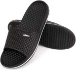 ⁦FUNKYMONKEY Mens Bathroom Shower Slippers Indoor Home Beach Non Slip Sandal⁩ - الصورة ⁦7⁩