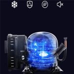 ⁦Avcbno Compact refrigerator Portable home refrigerator mini fridge Cold storage outdoor household compressor⁩ - الصورة ⁦4⁩