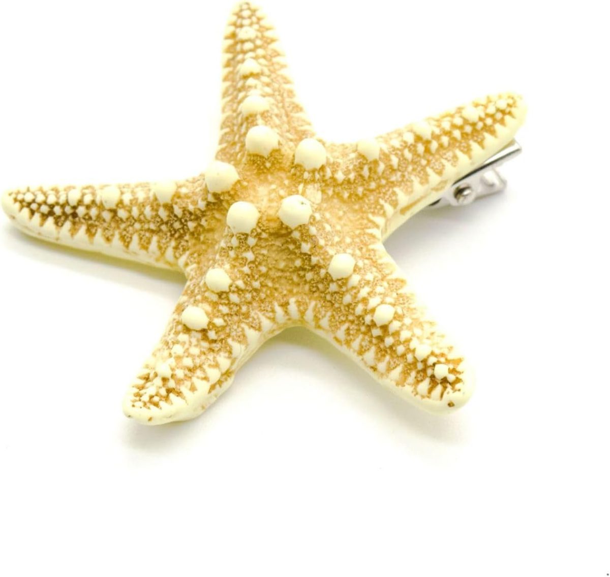 ⁦ViiTang [4 Pcs] Starfish Hair Clips Beach Sea Star Hair Pins for Women and Girls, Cute Hair Barrettes Mermaid Headpiece Accessories (Set A, One size)⁩ - الصورة ⁦4⁩