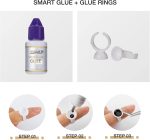 ⁦LASHVIEW Eyelash Extension Kit,Professional Eyelash Mannequin Head Kit with 4pc Removable Eyelids, Lash Kit for Eyelash Extensions Beginners,Training Makeup and Eyelash Graft⁩ - الصورة ⁦6⁩