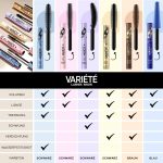 ⁦Eveline Cosmetics VARIETE LASHES SHOW LET'S TWIST MASCARA 10ML⁩ - الصورة ⁦3⁩