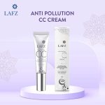 ⁦LAFZ Halal Golden Beige Anti-pollution Cc Cream, Non-sticky Formula for Long-lasting Radiant Finish, Marine Thermal Water From Noirmoutier, France Made in Italy⁩ - الصورة ⁦3⁩