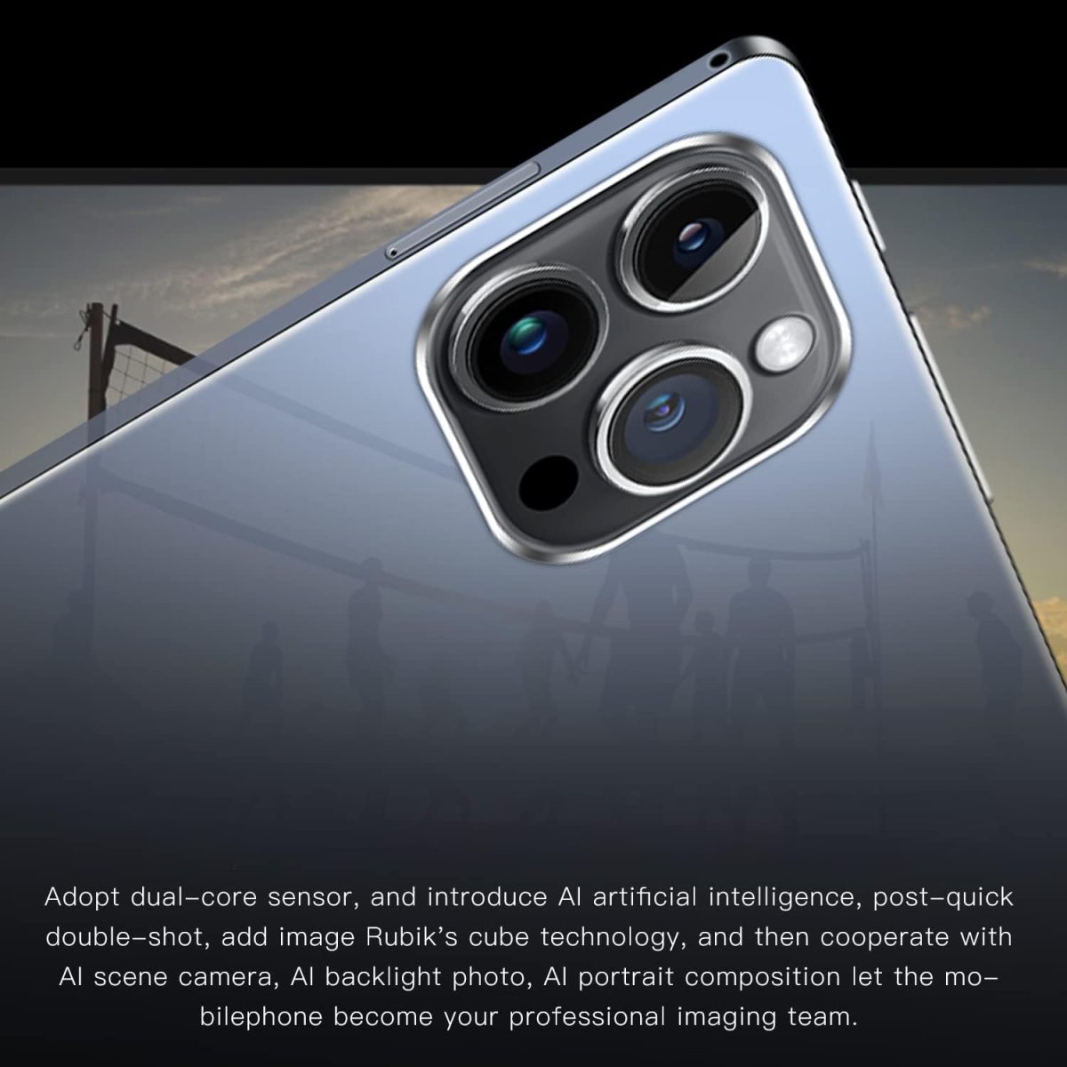 ⁦RRGEAR 10.1 Inch Tablet, 4GB RAM 128GB Storage, Eight-Core Processor,1280x800 IPS Screen, WIFI, GPS, Dual SIM Card Slots, Metal Housing (Gray)⁩ - الصورة ⁦6⁩