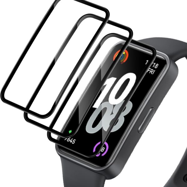 3-Pack for Huawei Band 10 Screen Protector - Flexible TPU Film with Scratch-Resistant Coating, Bubble-Free HD Clear Protection for Smartwatch Display
