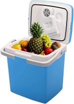 ⁦Avcbno Compact refrigerator Mini Refrigerator Car Home Auto Fridges Drinks Cooler Heater Keep Food Warm Fresh for Car Home Pinic Camping⁩ - الصورة ⁦4⁩