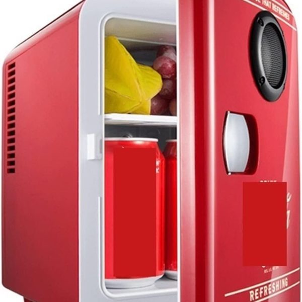 QBNZAXC Mini fridge Mini Small Refrigerator Refrigerator Student Dormitory Small Home Cosmetics Refrigeration Portable