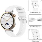 ⁦T Tersely Silicone Band Compatible with Huawei Watch GT4 41mm Adjustable Watch Strap Replacement Sports Wristband⁩ - الصورة ⁦3⁩