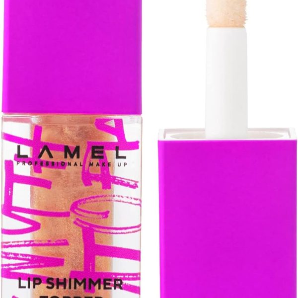 Lamel The Myth of Utopia Lip Gloss Topper - Lipstick Colour Enhancer and Protection - Cruelty Free - N. 401