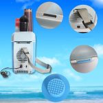 ⁦QBNZAXC Mini fridge Mini Car Fridge Portable Auto Refrigerator Multi-Function Cooler Freezer Warmer for Travel Home Camping⁩ - الصورة ⁦6⁩