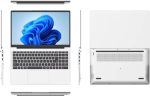 ⁦Huitbat TK-H10 Laptop Intel Core i3-1025G1, 16GB RAM, 512GB SSD Storage, 15.6" FHD 1920 x 1080 IPS, Intel UHD Graphics, Backlit Keyboard, Fingerprint Reader, RJ45, Type-C, Windows 11 Pro, Silver⁩ - الصورة ⁦6⁩