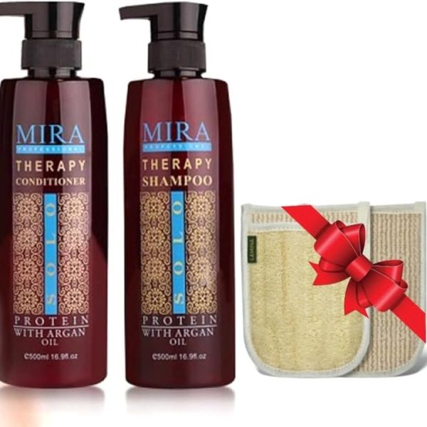 Mira Shampoo and Conditioner for Keratin and Protein Treated Hair (16.9oz)