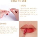 ⁦Hollow Comb Women's Lipstick with Cotton Swab (Set of 20 Pieces)⁩ - الصورة ⁦2⁩