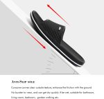 ⁦FUNKYMONKEY Mens Bathroom Shower Slippers Indoor Home Beach Non Slip Sandal⁩ - الصورة ⁦4⁩