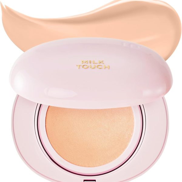Milktouch Milky Glow Cushion Foundation | Christmas Filler | Viral Korean Cushion Foundation | Crystal Skin Rust Free Long Lasting Wrinkle Free Moisturizing