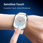 ⁦VEMIGON 3 Pack Screen Guard Protector for Apple Watch Series SE2/SE/6/5/4 40mm, Bubble Free, Anti-Scratch, Edge to Edge Full Screen Coverage, Anti-Fingerprint, Self-Reparing TPU Soft Film - 40mm⁩ - الصورة ⁦7⁩