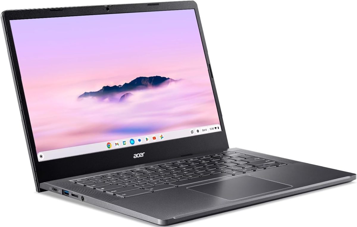 ⁦Acer Chromebook Plus 514 Touchscreen Laptop (14" FHD, Intel 8-Core i3-N305, 8GB RAM, 512GB SSD, 2TB Cloud Storage) Business, Company, Students, 11⁩ - الصورة ⁦8⁩