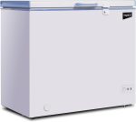 Impex Chest Freezer, Horizontal Refrigerator 150 Liter 75W, Energy Efficient Refrigeration System With Lamp,Lock & Key, Ideal for Home & Restaurants,1Year Product 5 Years Compressor Warranty-IMCF 150A