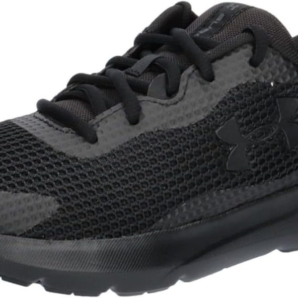 Under Armour UA Surge 3 Men's Laced Shoes, Black / Black / Black, Size 44.5 EU