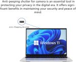 ⁦Huitbat TK-H10 Laptop Intel Core i3-1025G1, 16GB RAM, 512GB SSD Storage, 15.6" FHD 1920 x 1080 IPS, Intel UHD Graphics, Backlit Keyboard, Fingerprint Reader, RJ45, Type-C, Windows 11 Pro, Silver⁩ - الصورة ⁦5⁩