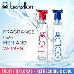⁦United Colors of Benetton Hot Eau de Toilette Spray for Women, 3.3 oz⁩ - الصورة ⁦2⁩