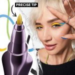 ⁦Urban Decay 24/7 Inks Liquid Eyeliner Pen – Water-Resistant, Smudge-Proof – Up to 24HR Wear – Ergonomic Grip – Vegan & Cruelty Free – Zero (Matte Black, Brush Tip)⁩ - الصورة ⁦9⁩