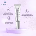 ⁦LAFZ Halal Golden Beige Anti-pollution Cc Cream, Non-sticky Formula for Long-lasting Radiant Finish, Marine Thermal Water From Noirmoutier, France Made in Italy⁩ - الصورة ⁦2⁩