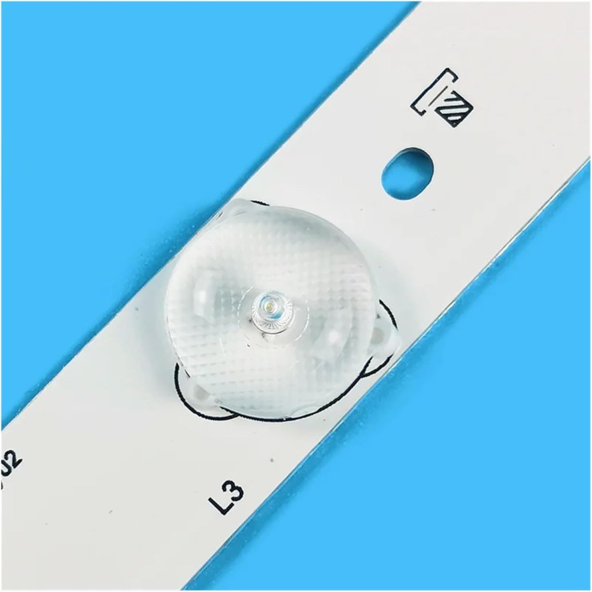 ⁦NEW 100% TV LED backlight Bar FOR 35021107 35021109 4 LEDs(1 LED 6V) Dl4053 40l2500 40l1500⁩ - الصورة ⁦2⁩