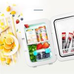 ⁦Avcbno Compact refrigerator الثلاجة المحمولة الثلاجة الكهربائية الصامتة برودة ثلاجات مضغوطة للسيارات المنزل المطبخ التخييم⁩ - الصورة ⁦6⁩