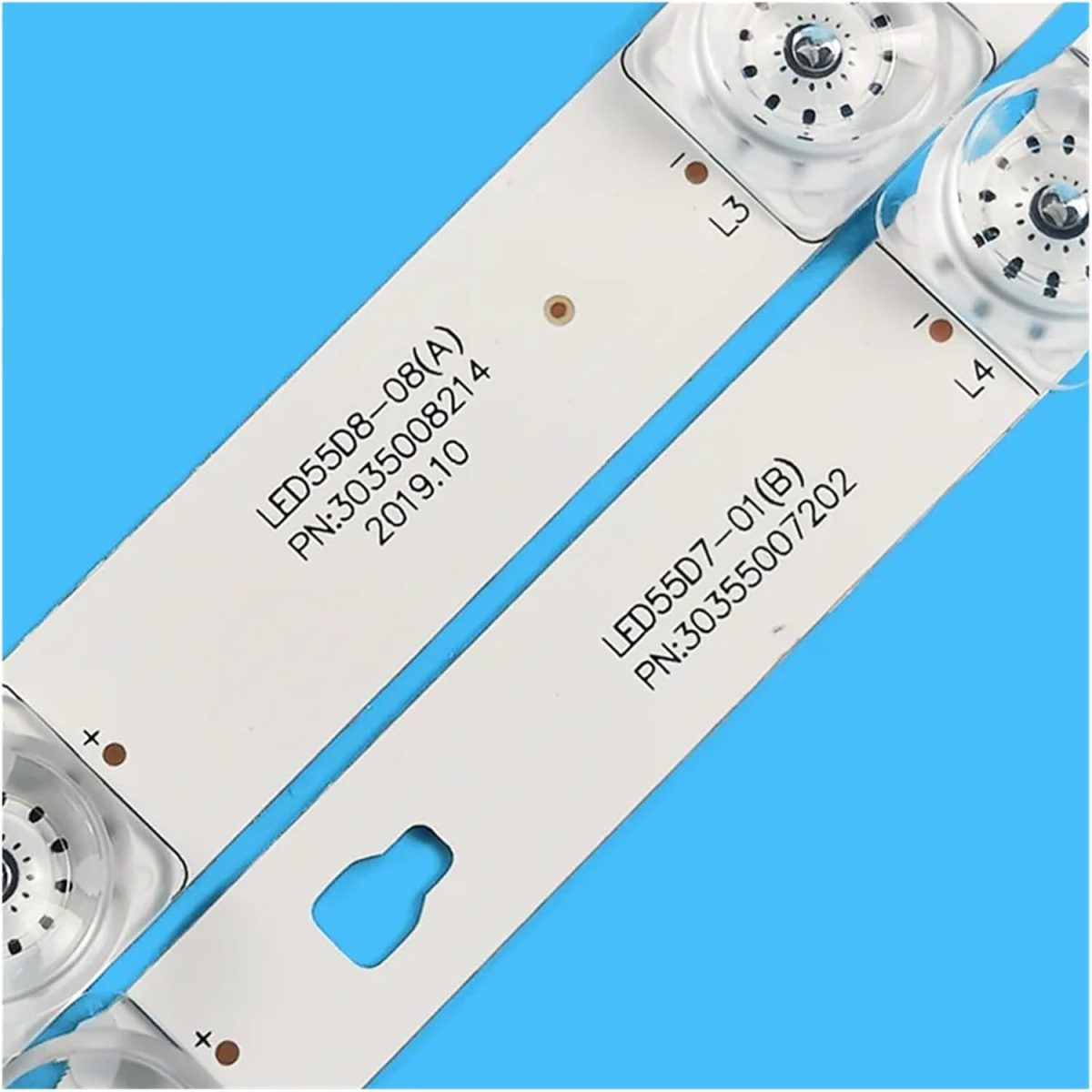 ⁦XSGZFC New 14PCS/lot For 55" LCD TV LED55D08B-ZC14CG-02 LED55D07A-ZC14CG-02 30355008225 30355007206 LED 55D8 LED 55D7 LT-55C550⁩ - الصورة ⁦2⁩