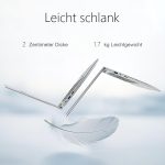 ⁦Elepad Laptop, 14.1Inch FHD IPS Screen, N4105 Processor, 6GB RAM 256GB SSD Expandable 1TB, Windows 11 Computer with 2 Stereo Speakers, WiFi-5, HDMI⁩ - الصورة ⁦3⁩
