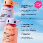 ⁦Evereden Kids Haircare Set: Hair Detangling Shampoo & Conditioner for Children Ages 3+, Plant Protein Peptides & Argan Oil, Vegan, Free from Sulfate, Paraben, Phthalate & Petrolatum⁩ - الصورة ⁦2⁩