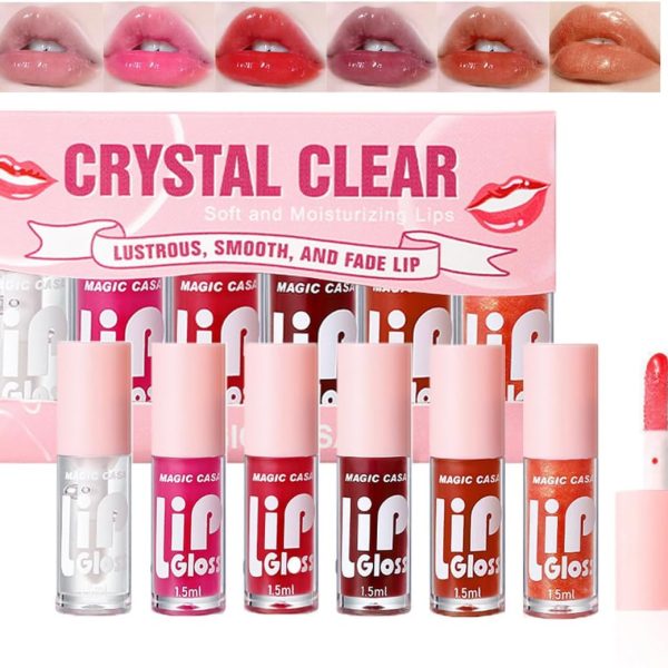 Moisturizing Gloss Stain Lip Oil, Transparent Lip Balm Care Stick Nourishing Repairing Non-sticky, Moisture&Lighten Lip Lines