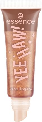 ⁦essence YEE HAW! shiny lip gloss, no. 01, orange, immediate result, shiny, shiny, vegan, paraben-free, no microplastic particles, nanoparticles free, 10 ml⁩ - الصورة ⁦2⁩
