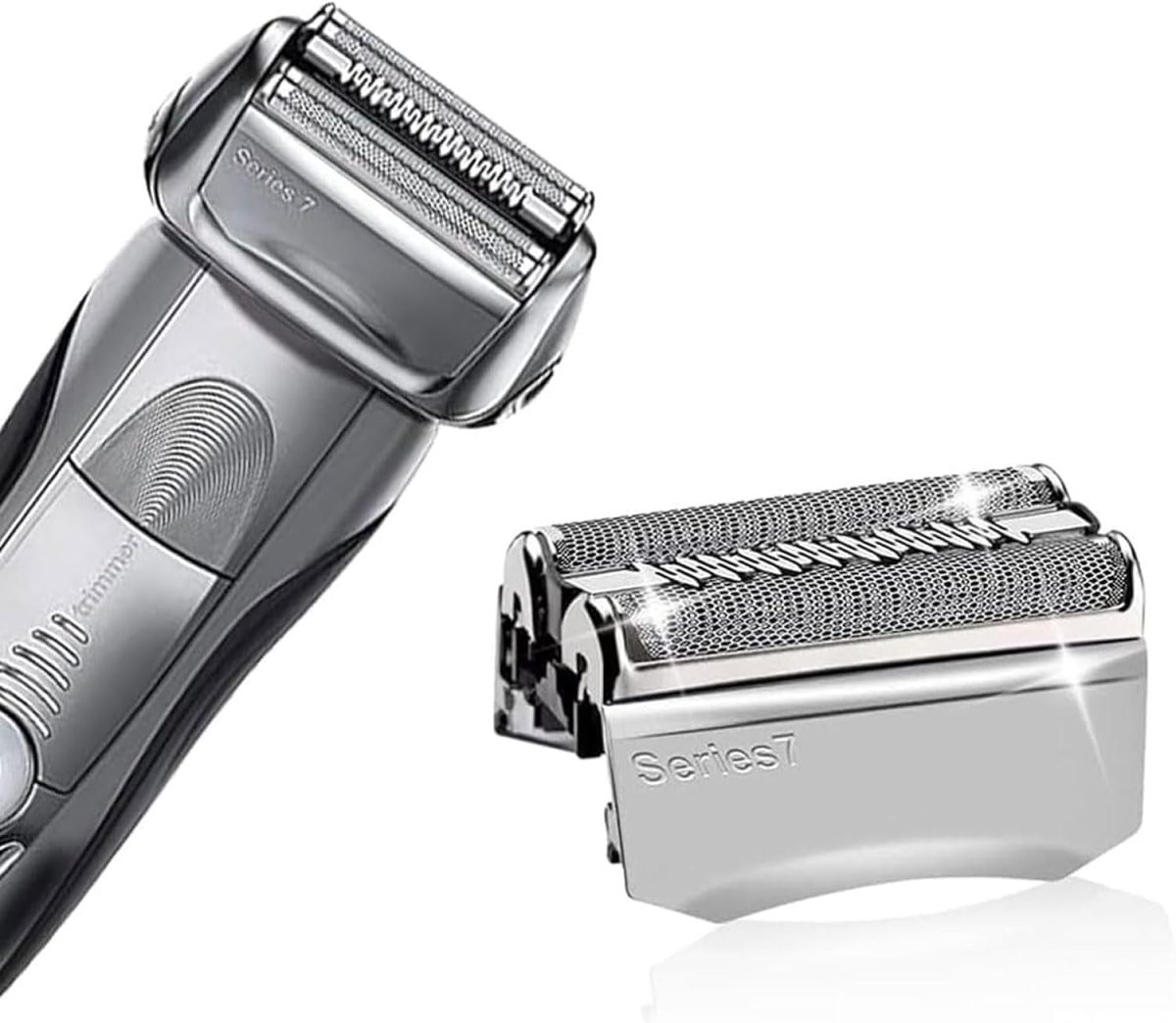 1 Pack Series 7 70S Electric Shaver Head Replacement,Compatible with Braun Series 7 Shavers 720cc, 730cc, 735s, 750cc, 760cc, 790cc