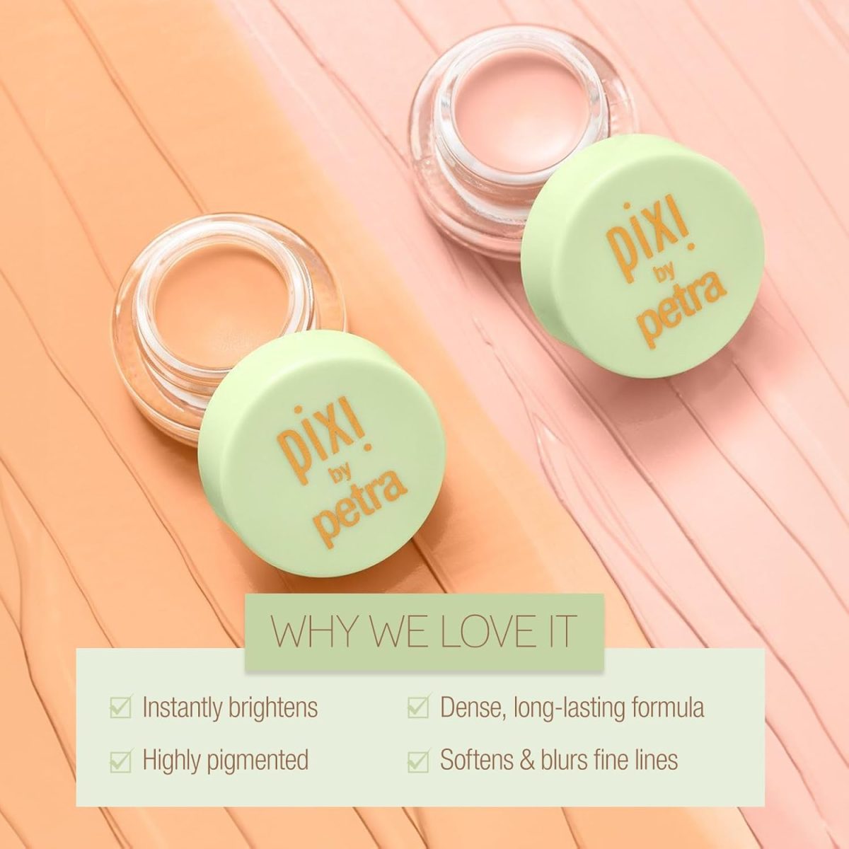 ⁦Pixi Beauty Correction Concentrate Concealer 6 g, Brightening Peach⁩ - الصورة ⁦6⁩
