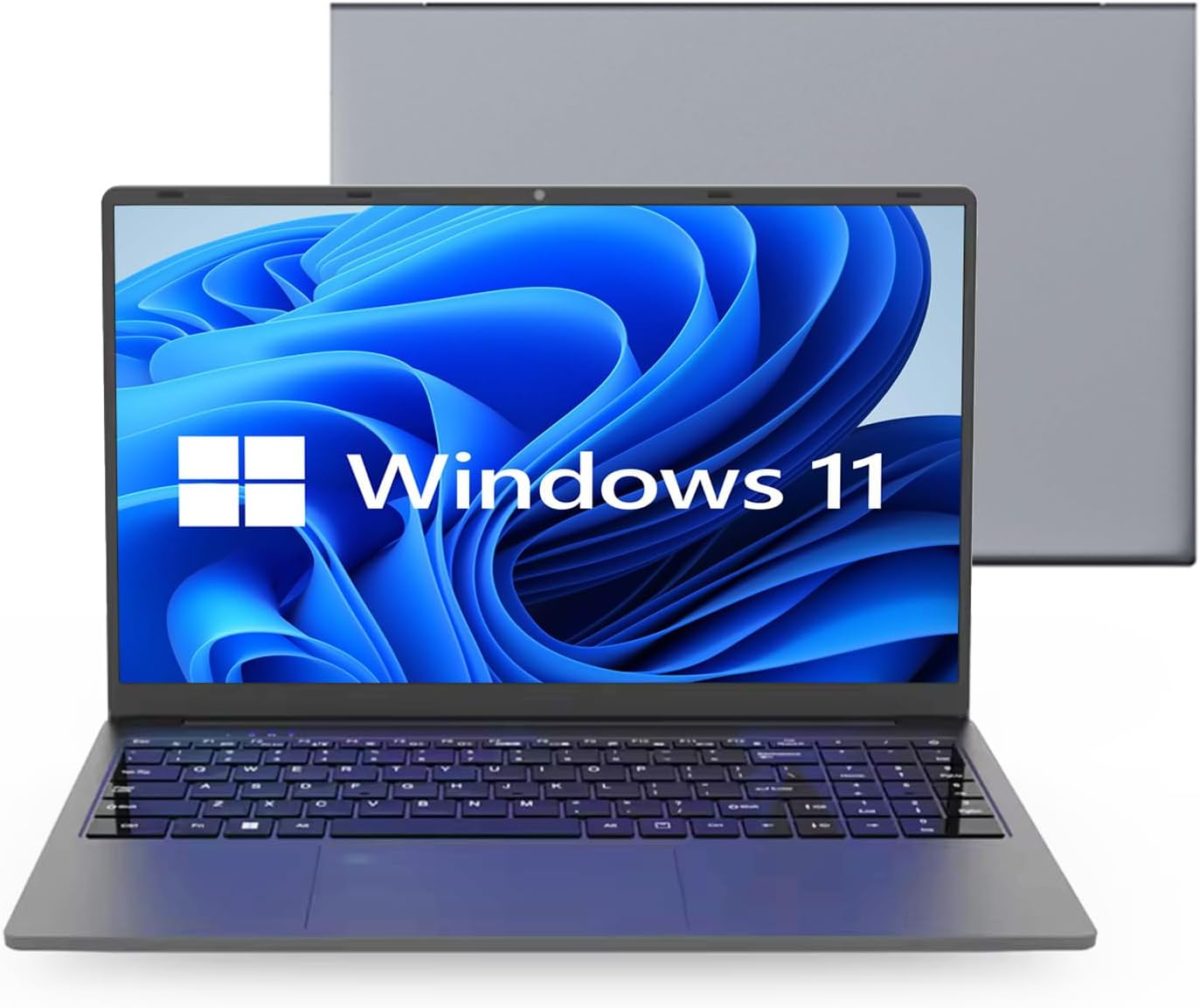 Huitbat TK-G156 Gaming Laptop, 15.6" FHD (1920 x 1080), Intel N95 Processor (12th Gen), NVIDIA GeForce GTX 1060, 32GB RAM, 1TB SSD, Type-C, RJ45, Backlit Keyboard, Fingerprint Reader, Windows 11 Pro