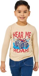 Styli Boys Graphic Print Round Neck T-Shirt