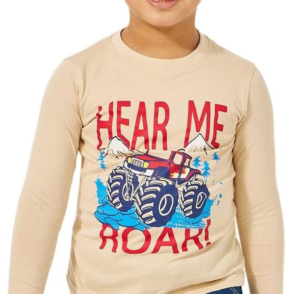 Styli Boys Graphic Print Round Neck T-Shirt