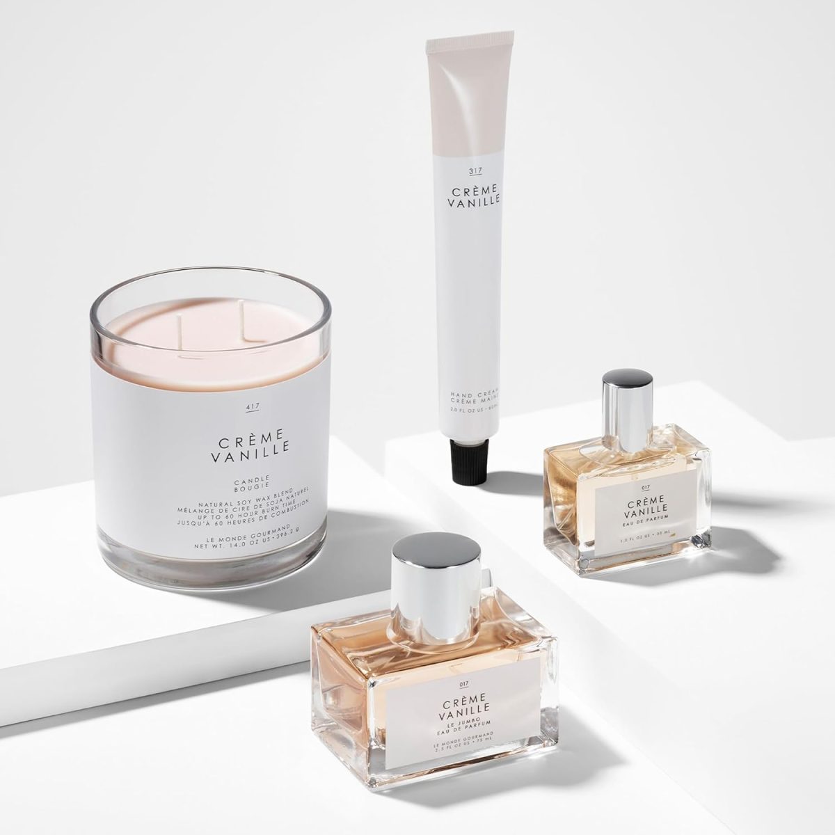 ⁦عطر لو موند جورماند ترو فراجرانس اند بيوتي رقم 17 كريم فانيلا او دي بارفان من - مشمش كريمي وبتلات الياسمين والسكر البني والعنبر للنساء 1 اونصة⁩ - الصورة ⁦8⁩
