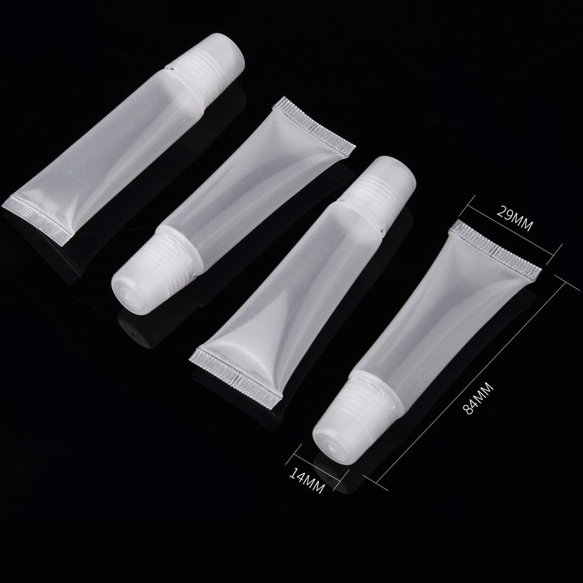 ⁦HRLORKC 40Pcs 10ml Empty Tubes Lip empty lip gloss containers for Lip Gloss Balm Cosmetic⁩ - الصورة ⁦9⁩