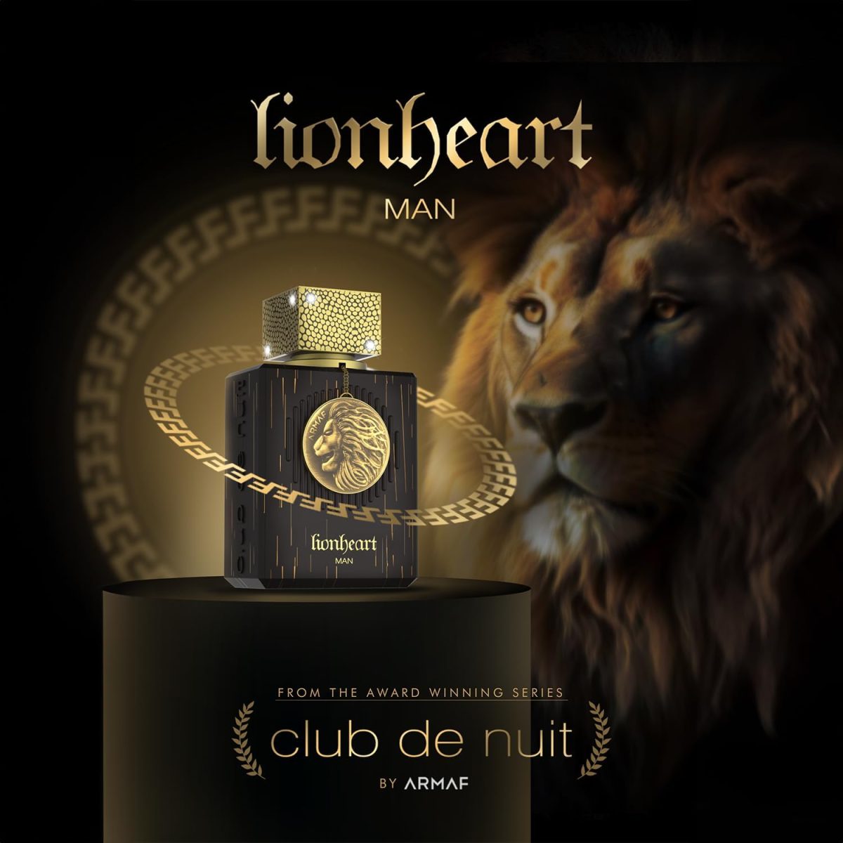 ⁦Armaf "Club De Nuit Lion Heart Edp SPR 3.6 M (Clean)⁩ - الصورة ⁦5⁩