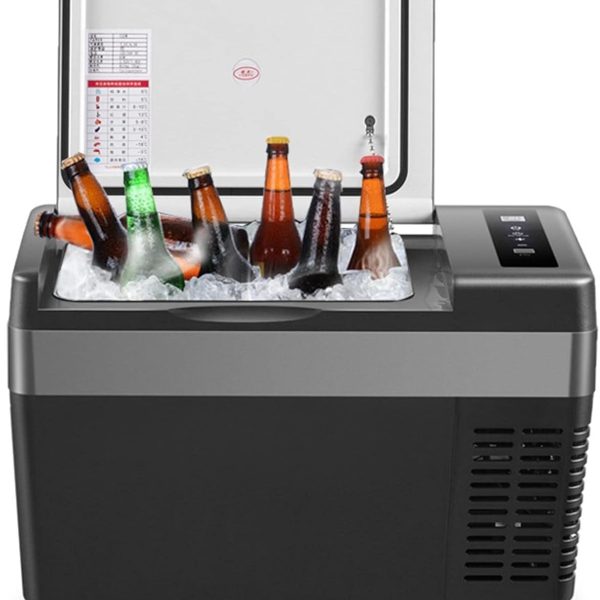 QBNZAXC Mini fridge 25L Refrigerator Freezer Mini Fridge Electric Cooler Warmer Box For Camping Travel Home Office Fridge