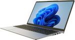 ⁦Huitbat TK-H10 Laptop Intel Core i3-1025G1, 16GB RAM, 512GB SSD Storage, 15.6" FHD 1920 x 1080 IPS, Intel UHD Graphics, Backlit Keyboard, Fingerprint Reader, RJ45, Type-C, Windows 11 Pro, Silver⁩ - الصورة ⁦3⁩