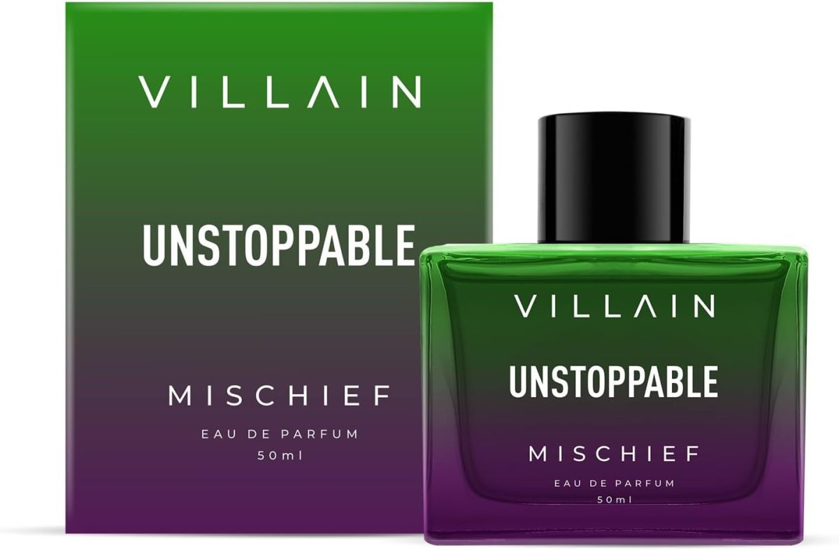 ⁦VILLAIN Unstoppable Mischief Premium Long Lasting Fragrance Eau de Perfum for Men, 50ml⁩ - الصورة ⁦2⁩