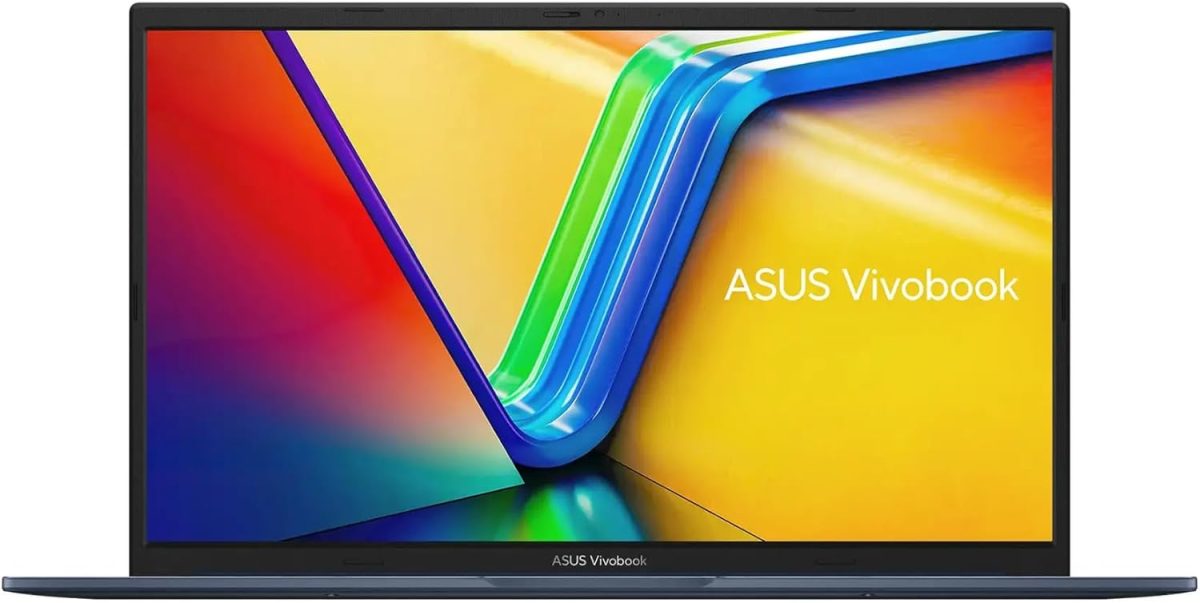 اسس لابتوب شخصي فيفوبوك 17 2024، شاشة 17.3 انش 1920×1080 IPS، انتل كور i3-1215U، بطاقة رسومات انتل UHD، 8GB DDR4، 512GB SSD، ويندوز 11 برو، واي فاي 6E، بلوتوث 5.1، كاميرا HD 720p، ازرق هادئ