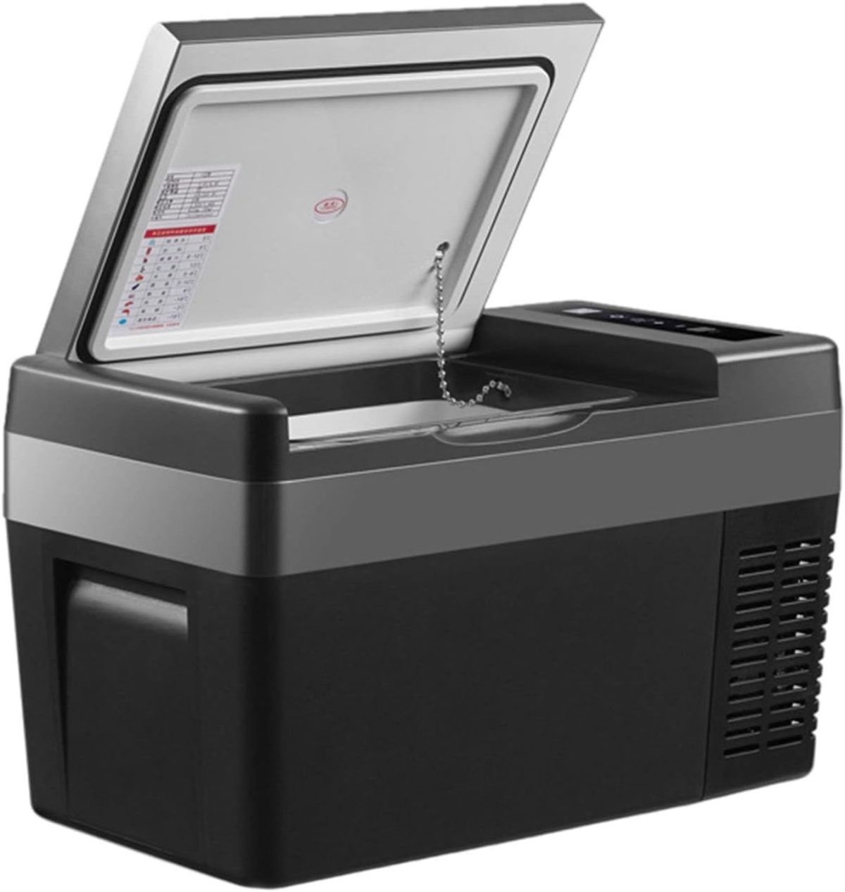 ⁦QBNZAXC Mini fridge 25L Refrigerator Freezer Mini Fridge Electric Cooler Warmer Box For Camping Travel Home Office Fridge⁩ - الصورة ⁦2⁩